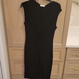 Calvin Klein Black Midi Dress